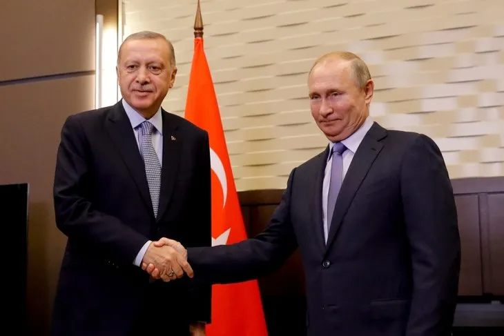 Başkan Erdoğan ve Putin arasında dikkat çeken kare!