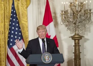 Trump'tan ABD'ye giriş yasağıyla ilgili açıklama