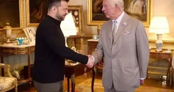 İngiltere Kralı 3. Charles Zelenskiy ile görüştü