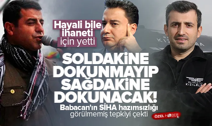 Babacanın SİHA hazımsızlığına tepkiler çığ gibi büyüdü!