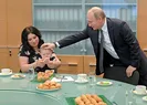 Putinden gülümseten görüntüler