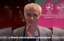 Mourinho İstanbul’a gelişini videoyla duyurdu!