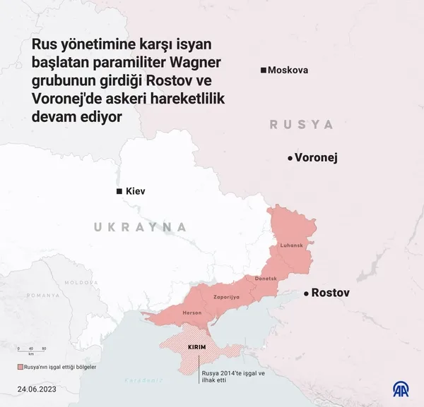 Wagner’e karşı Çeçen kartı: Birlikler Rostov’da