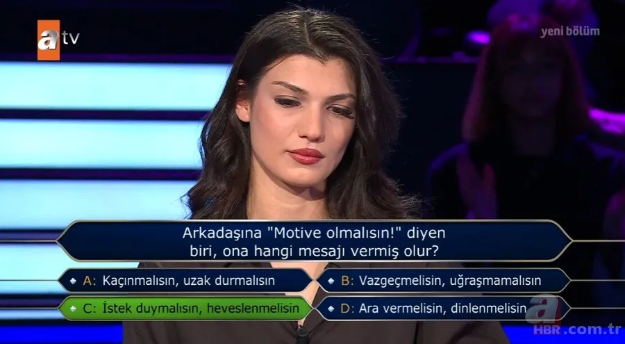 Milyoner'de alfabe sorusu damga vurdu! Verdiği yanıtla herkesi şoke etti 9