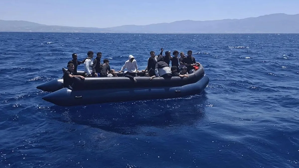 Aydın'da 1 ayda 147 düzensiz göçmen kurtarıldı