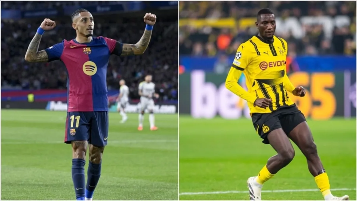 UEFA Şampiyonlar Ligi'nde gol krallığı yarışını Raphinha ve Guirassy zirvede tamamladı