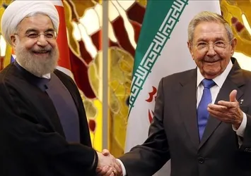 İran Cumhurbaşkanı Ruhani Küba'da