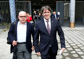 Belçika Puigdemont'u serbest bıraktı