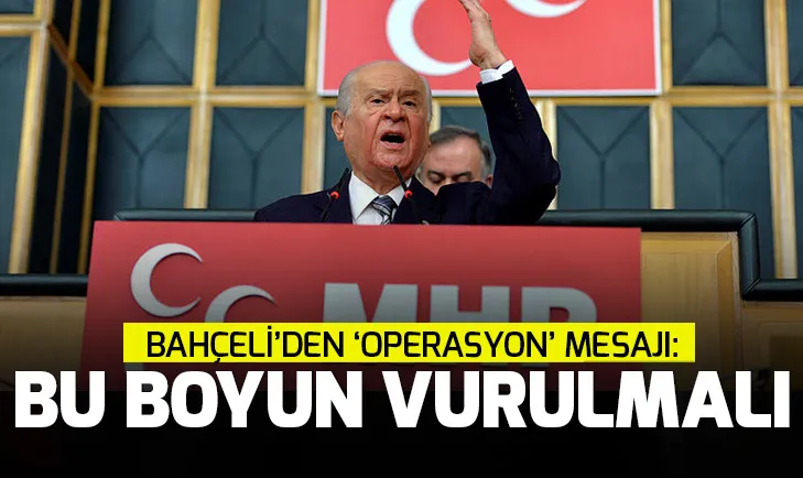 Son dakika: MHP lideri Devlet Bahçeliden önemli açıklamalar