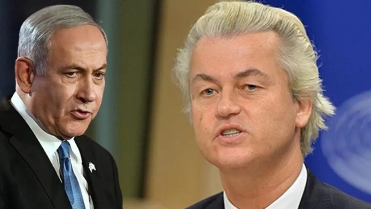 Hollandalı Irkçı lider Wilders'den terörist Netanyahu'ya destek UCM'nin kararı gülünç