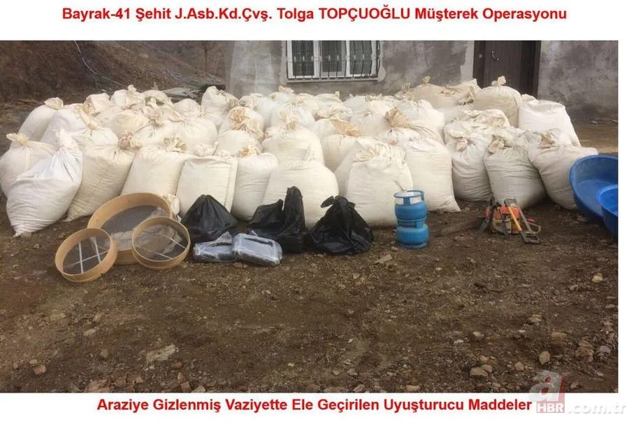 PKK sığınağında ısı güdümlü füze bulundu 6