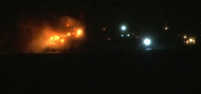 Son dakika: Pendik'te yük gemisi yangını!