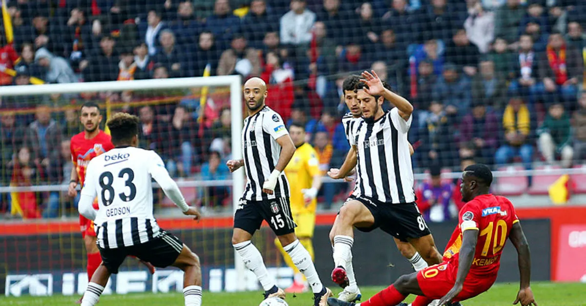 Beşiktaş Kayserispor’u 2 golle geçti