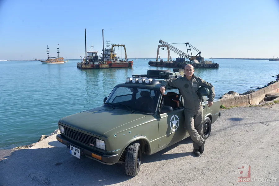 5 bin TL'ye alıp hayalindeki aracı yaptı 1