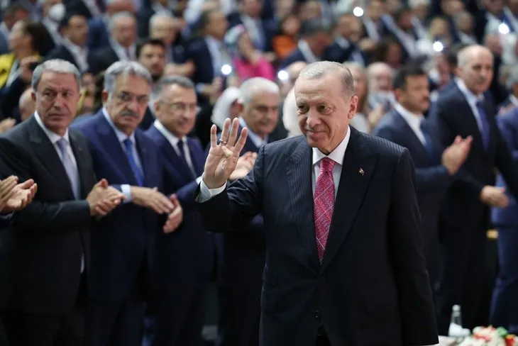 AK Parti 21. Kuruluş Yıl Dönümü: Başkan Erdoğan’ın konuşması esnasında dikkat çeken anlar