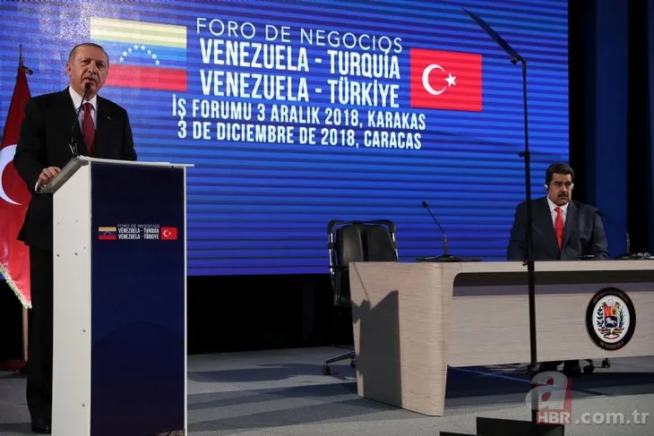 Başkan Erdoğan Venezuela’da: Tarihi bir ziyarete şahitlik ediyoruz