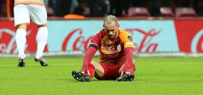 Galatasaray’da Wesley Sneijder ayrılıyor