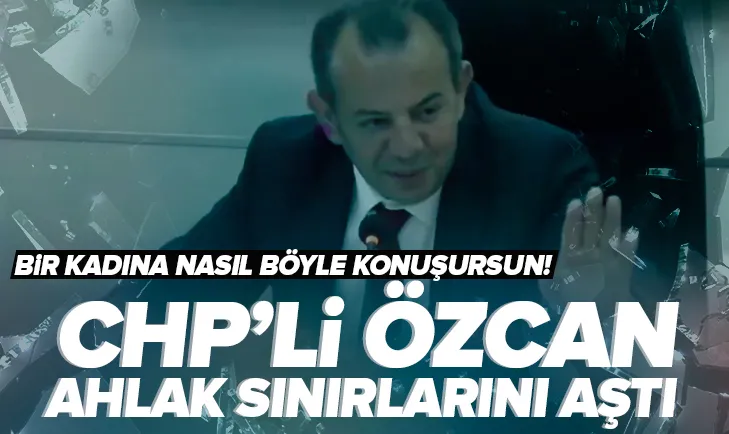 Tanju Özcan’dan ahlak sınırlarını yok sayan hareket!