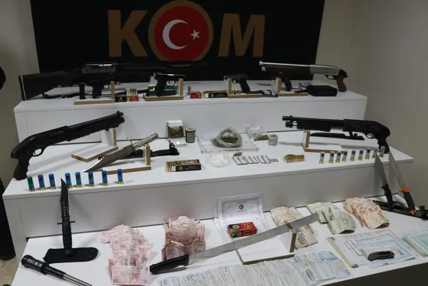 Silindir operasyonu çok sayıda mühimmat ele geçirildi