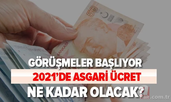 Milyonlarca asgari ücretliye müjde! 2021 Ocak zammı ile asgari ücret net-brüt ne kadar olacak? Görüşmeler başlıyor 1