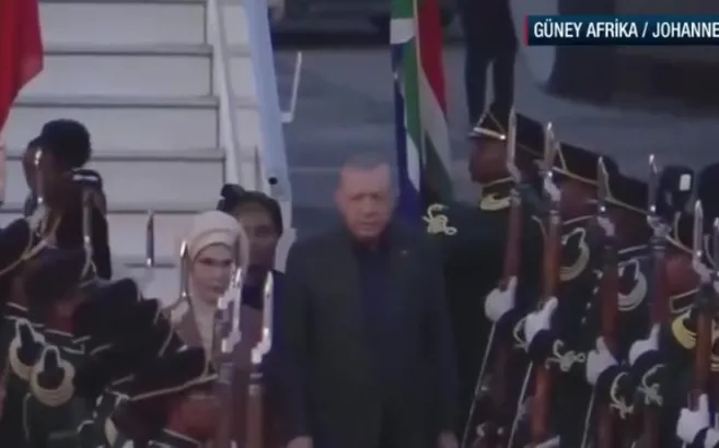 Başkan Erdoğan Güney Afrika’da