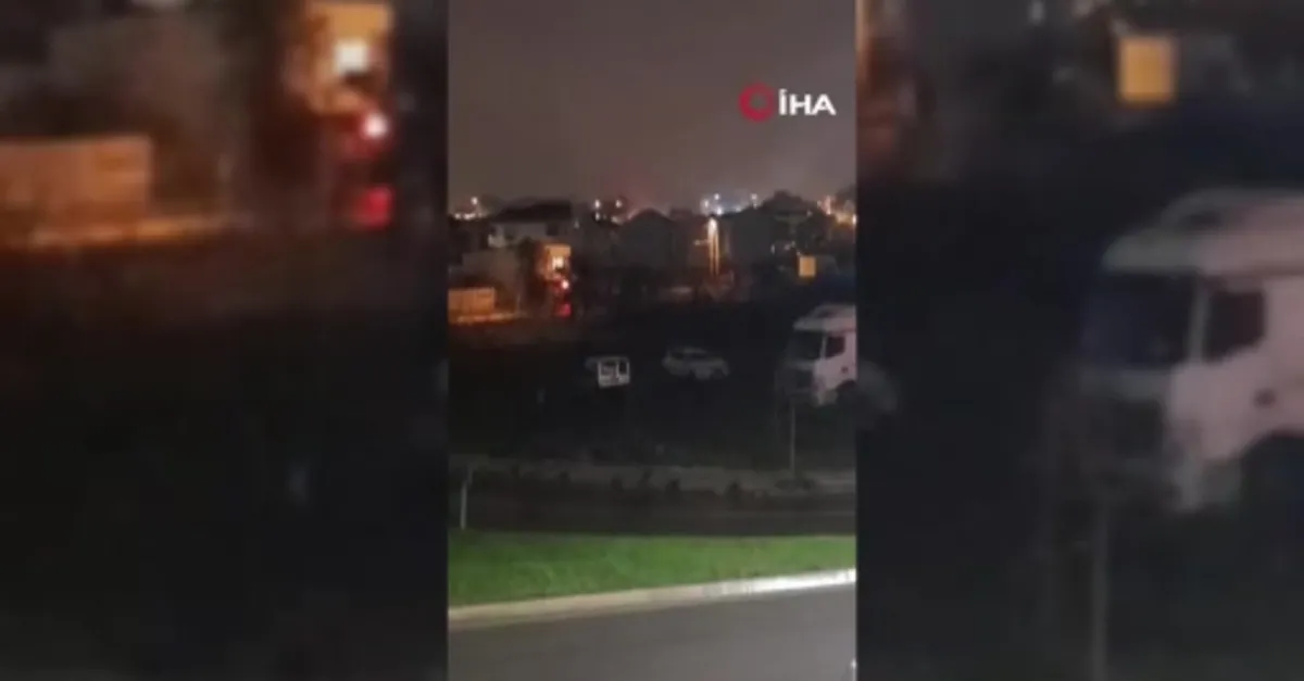 Arnavutköy'de iş yeri yangını: 3 yaralı