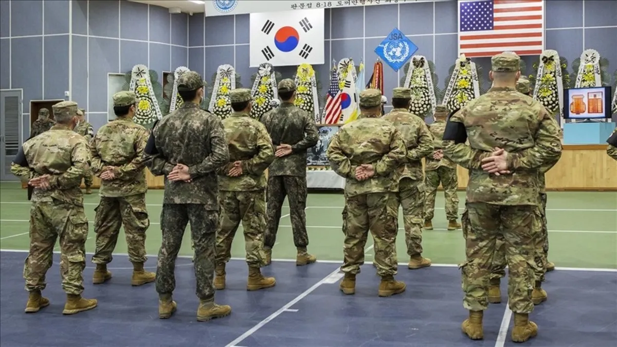 ABD Güney Kore'deki binlerce askerini çekecek mi? WSJ'den çarpıcı iddia