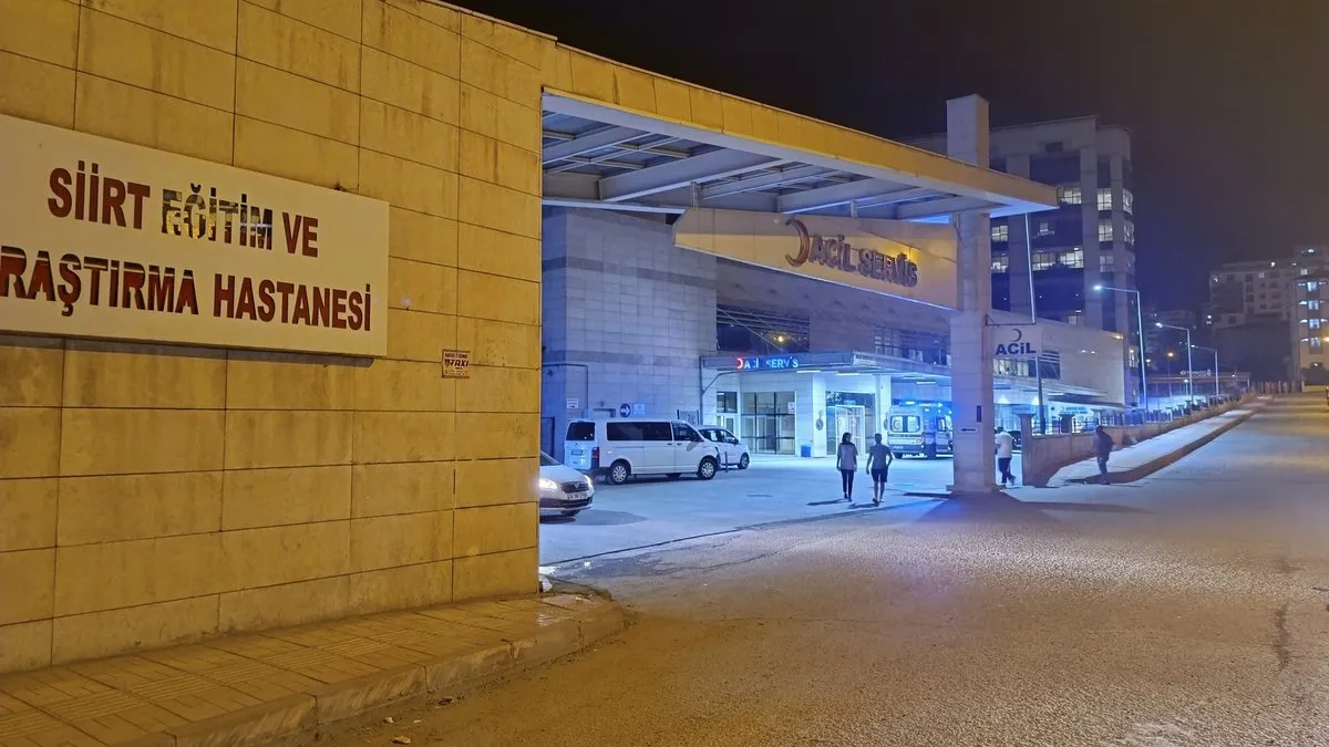 Siirt’te silahlı kavga: 1 ağır yaralı