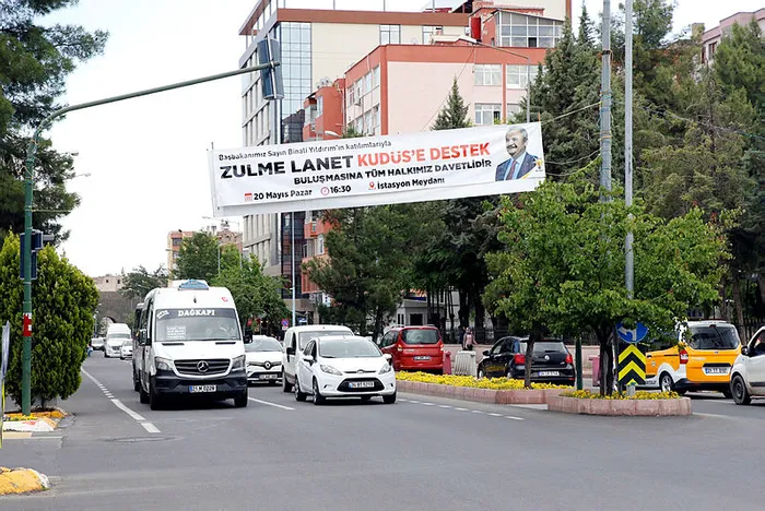 'Zulme Lanet Kudüs'e Destek' mitinginin hazırlıkları tamam - 2