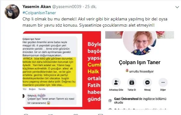 Çolpan Işın Taner CHP'li çıktı CHP yandaşı medya yine sessizliğe büründü - 1