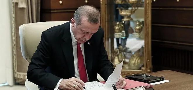 CUMHURBAŞKANI ERDOĞAN'DAN KANUN ONAYI