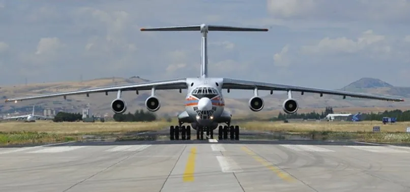 S-400'LERİ TAŞIYAN 6. UÇAK DA İNDİ