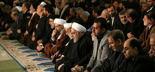 Ruhani cuma namazını yarım bıraktı İran’da olay oldu