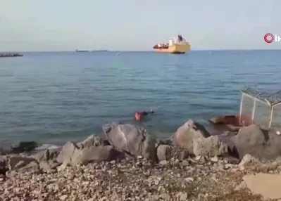 Denizden çıktı! Görenler hayrete düştü