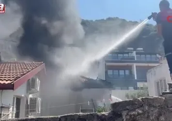 Fethiye’de çıkan yangın korkuttu