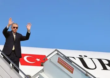 Namazgah Camii'nin açılışını yapan Başkan Erdoğan Arnavutluk'tan ayrıldı