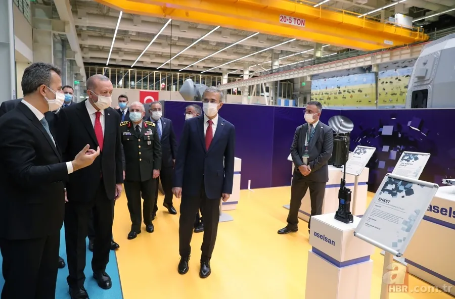 Başkan Erdoğan Aselsan tesislerini gezdi! Savunmada Türkiye daha da güçleniyor 17