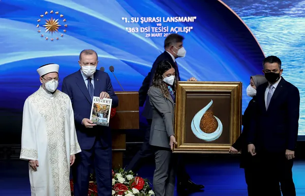 Son dakika: Başkan Erdoğan'dan "1. Su Şurası Lansmanı"ndan önemli açıklamalar - 5
