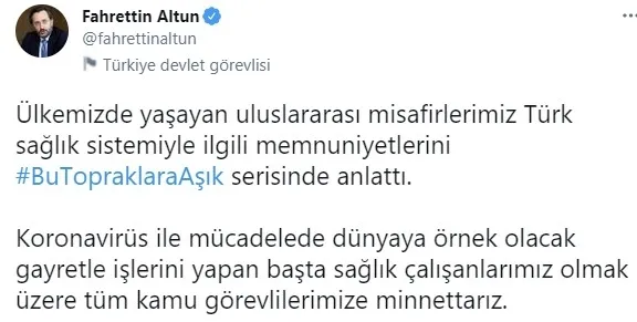 Yabancı misafirlerden Türkiye'nin sağlık gücüne övgü! Korona ile mücadele dönemi mükemmel işledi - 1