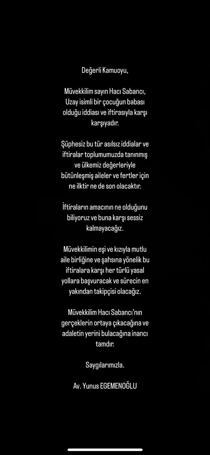 Çocuk Hacı Sabancı’nın çıktı! DNA sonuçlandı: Yüzde 99.99 biyolojik babası...