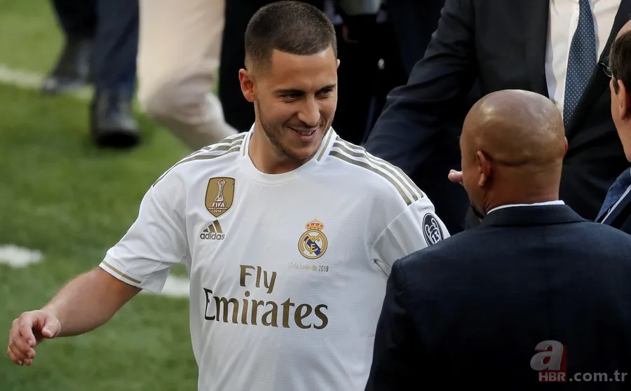 Real Madrid, en pahalı transferi Eden Hazard'ı tanıttı 17