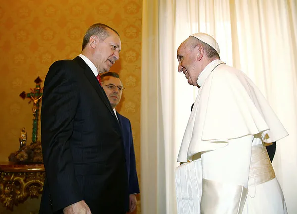 Cumhurbaşkanı Erdoğan Vatikan'da - 3