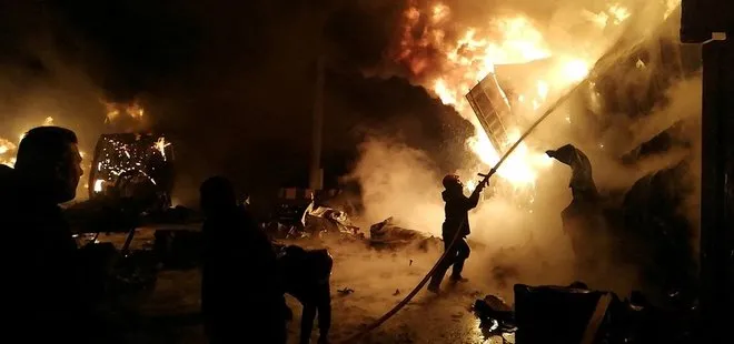 Siyonist İsrail’in askeri üssünde yangın! 28 itfaiye ekibi müdahale ediyor