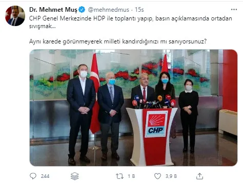 Kılıçdaroğlu’na ’Sıvıştın’ tepkisi: Milleti kandırdığınızı mı sanıyorsunuz? HDP ile görüştü ama birlikte açıklama yapamadı