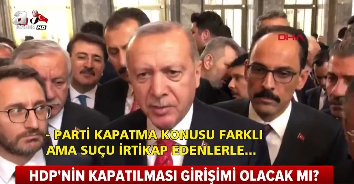 HDP'nin kapatılması girişimi olacak mı? Başkan Erdoğan yanıtladı