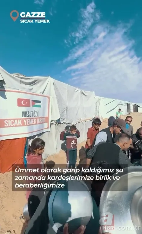 Mesut Özil Gazze’de umut oldu: Gencin sözleri gözyaşlarına boğdu 4