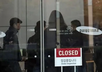 Güney Kore'de Samsung'a operasyon