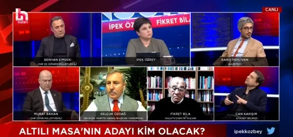 CHP’nin fonladığı Halk TV’de 6’lı masaya tepki! Erdoğan istikrarlı şekilde oylarını artırıyor dedi yüzler düştü