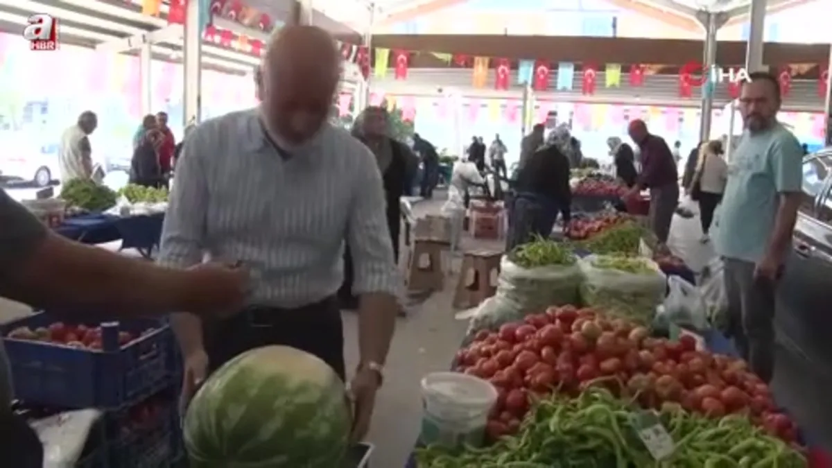 Kayseri'de yüzde 100 ekolojik pazar açıldı