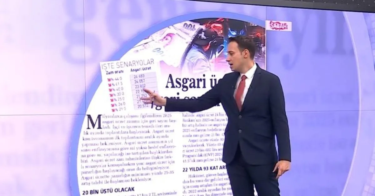 Asgari ücret için geri sayım! İşte zam senaryoları